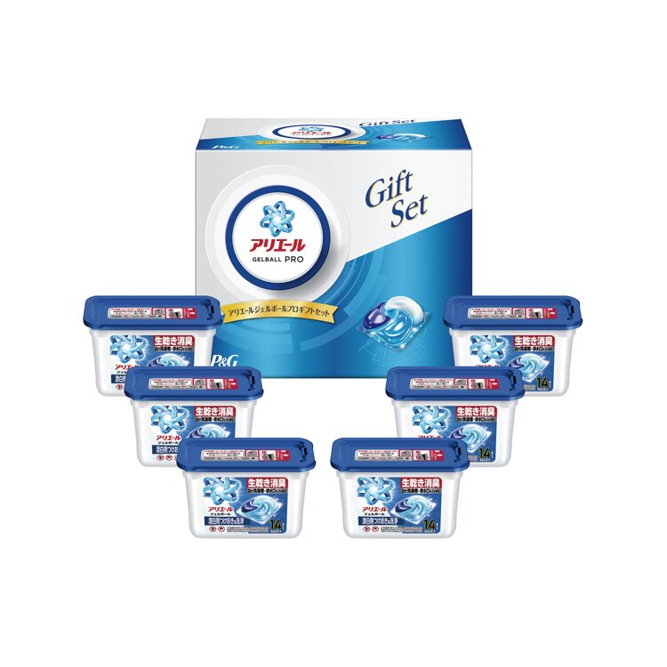 P＆G＞アリエールジェルボールプロギフトセット 50G|お中元・夏