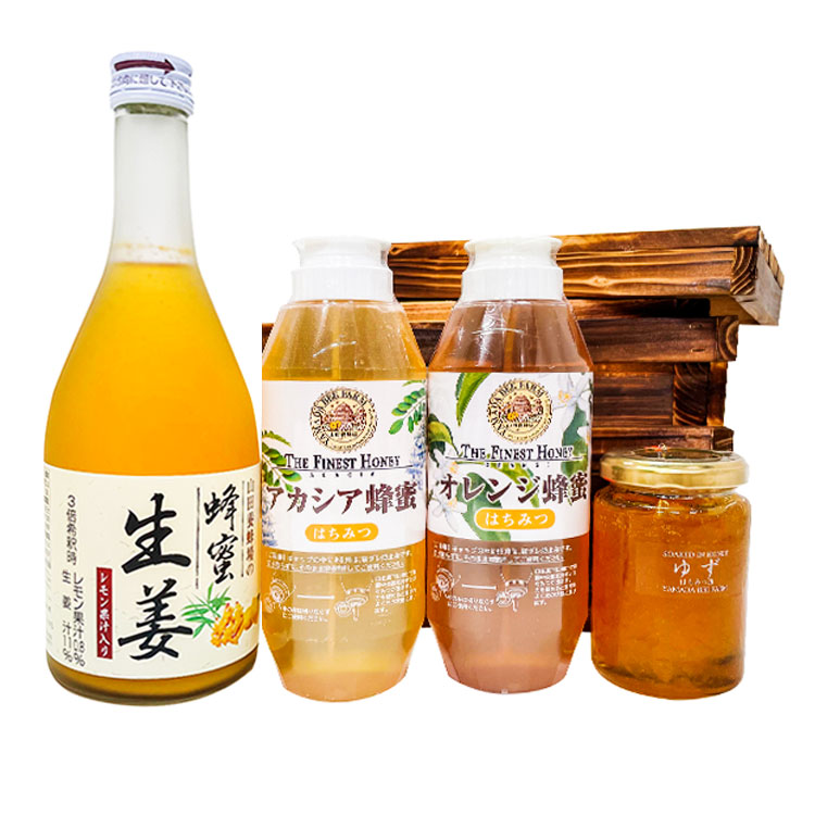 ゆずハニードリンク 山田養蜂場 500ml 2本セット - 酒