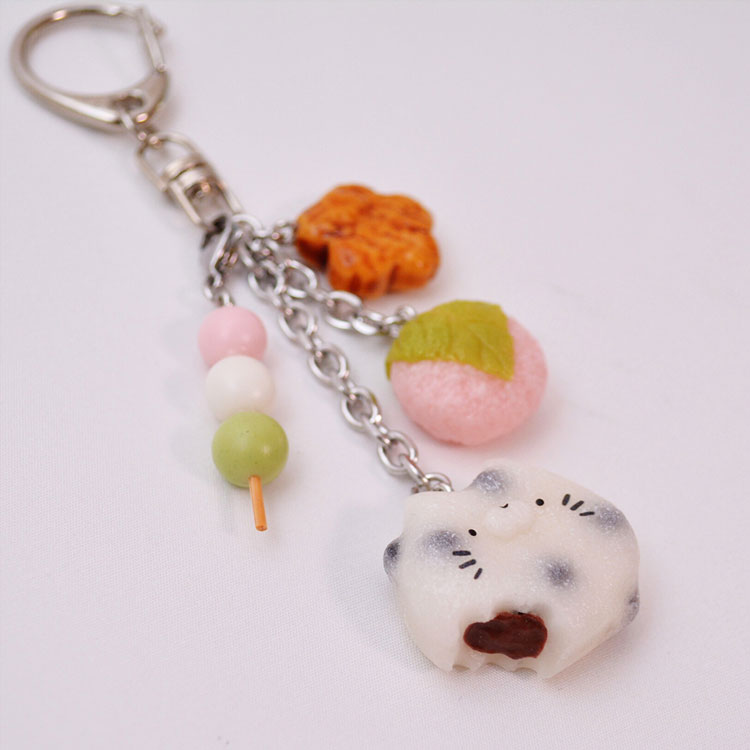 まがり屋］ねこ和菓子セット（豆大福・どら焼き）|新宿にゃあ博|小田急