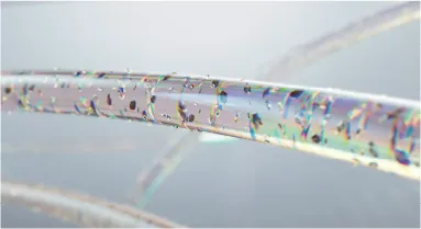 8つの天然鉱石を練り込んだ特殊繊維