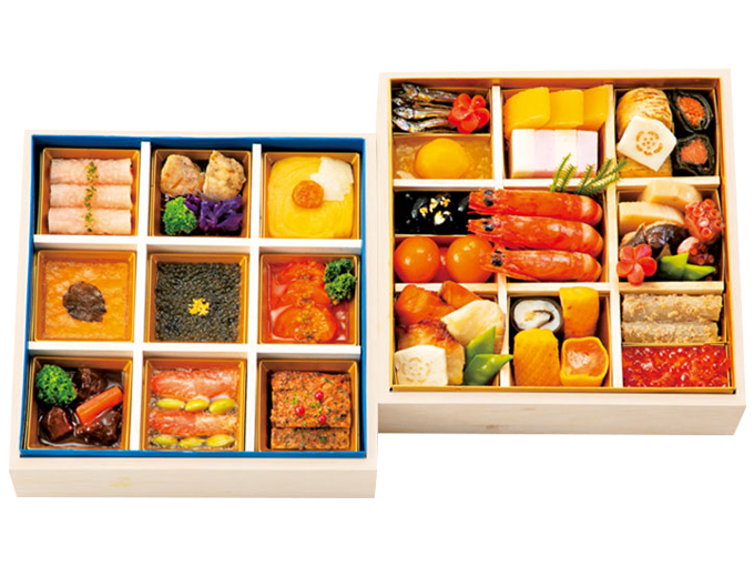 京料理 たん熊北店 & 三國 和洋コラボおせち料理 二段重