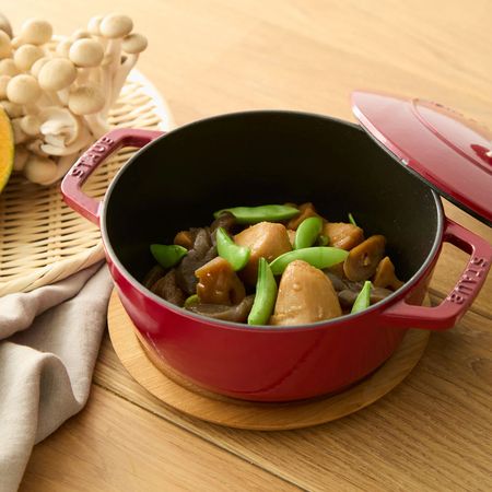 Wa－NABE M 18㎝ ボルドー|グッドキッチンカンパニー