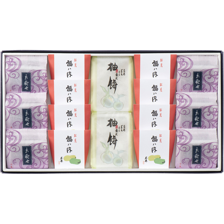 ［京菓匠　鶴屋吉信］名菓撰（福）１６個入　ＴＭＦ－１６