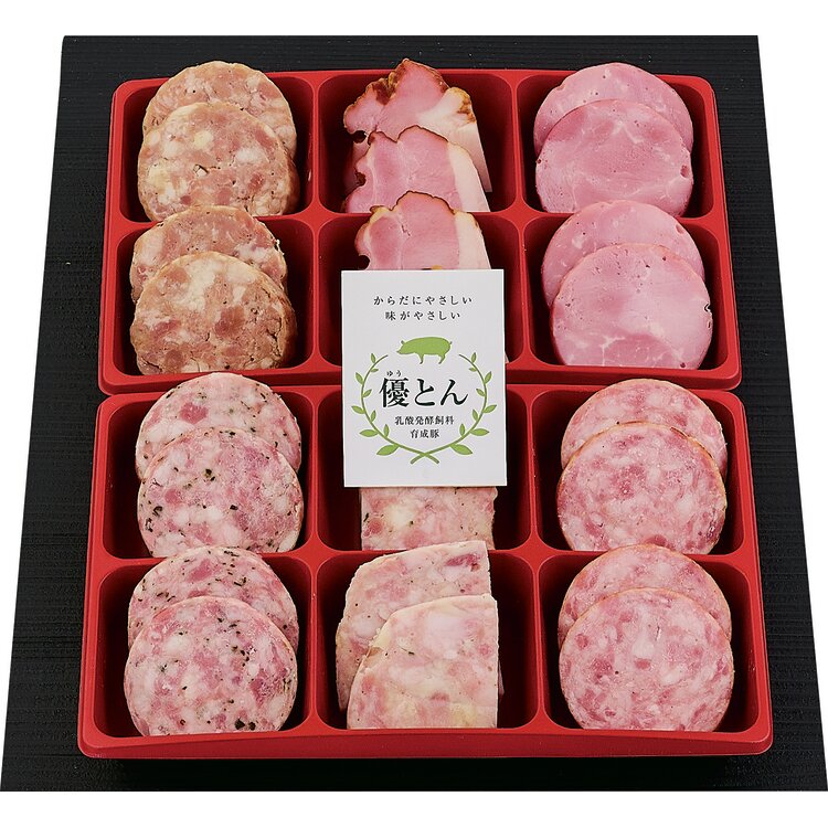 乳酸発酵飼料育成豚「優とん」６種のアソート