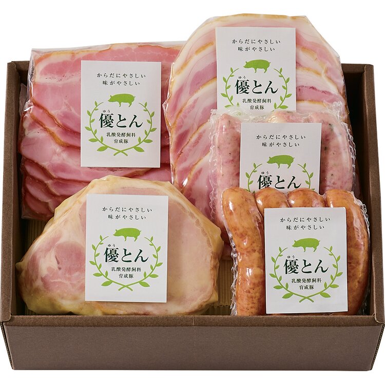 乳酸発酵飼料育成豚「優とん」スライスセット