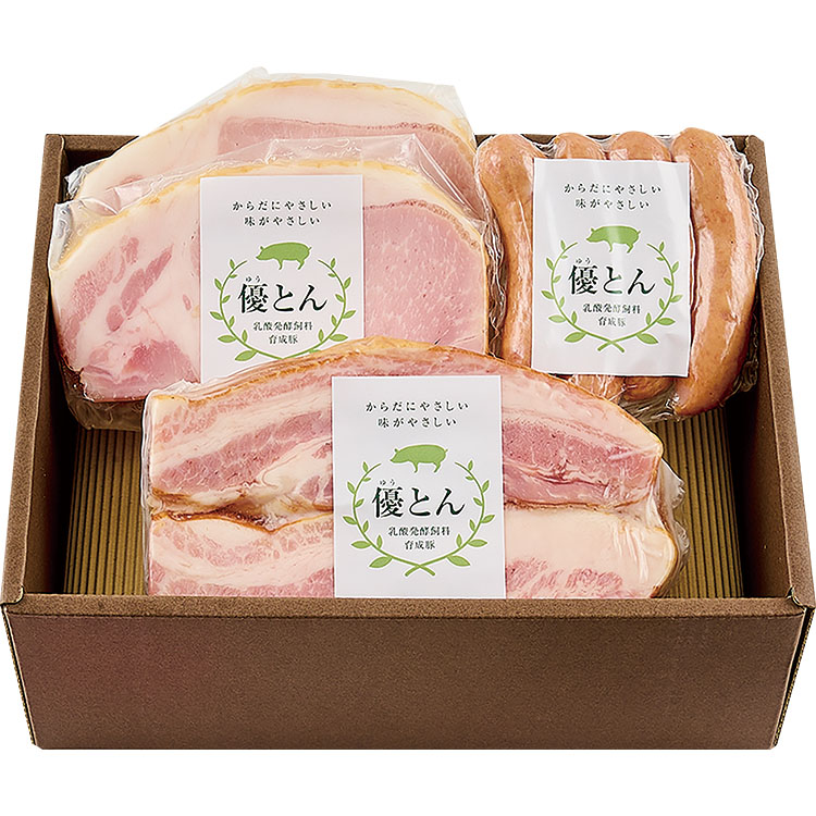 乳酸発酵飼料育成豚「優とん」厚切りセット