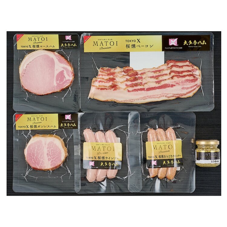 ＜大多摩ハム＞ＭＡＴＯＩプレミアムＴＯＫＹＯ　Ｘ　ハム詰合