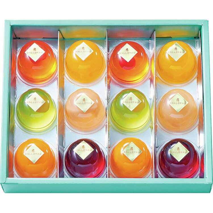 ＜ダロワイヨ＞ジュレ　ドゥ　フリュイ（１２個入）