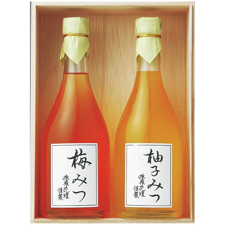 ＜強羅花壇＞梅みつ柚子みつセット