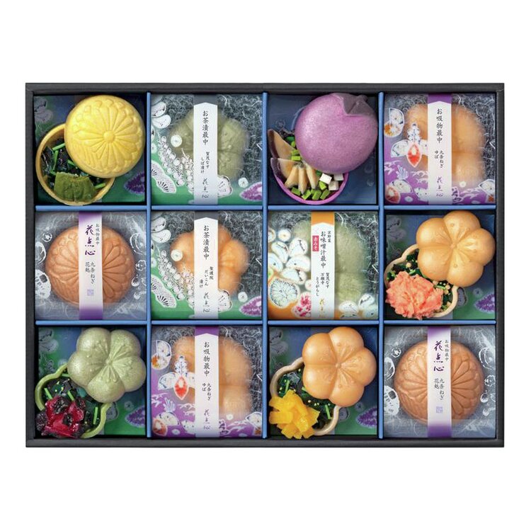 ＜京洛　辻が花＞京のお茶漬とお吸物　夏の彩り最中詰合せ　４０