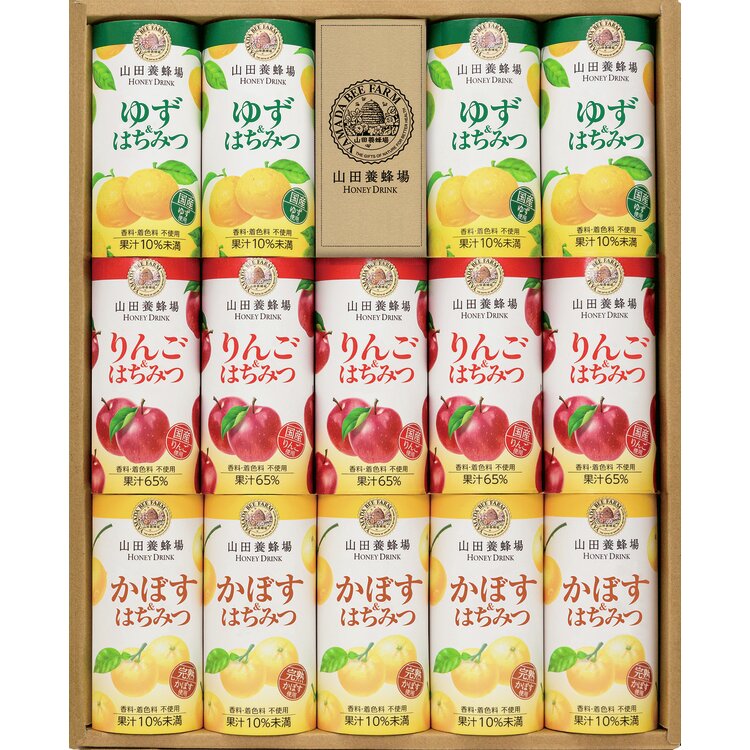 ＜山田養蜂場＞ハニードリンク３種詰合せ　ＨＤ－ＹＡＫ３０Ａ