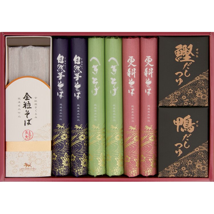 ＜自然芋そば＞そば詰合せ