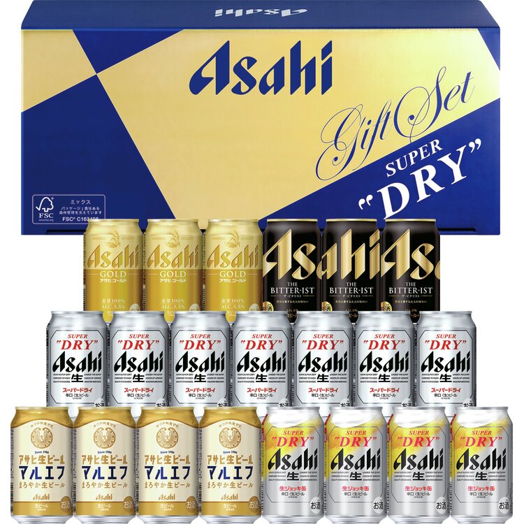 ＜アサヒ＞アサヒビール５種セット　ＡＴＨ－５