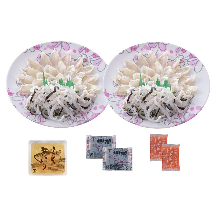 ＜関とら本店＞ふく霜降り刺身・煮こごりセット
