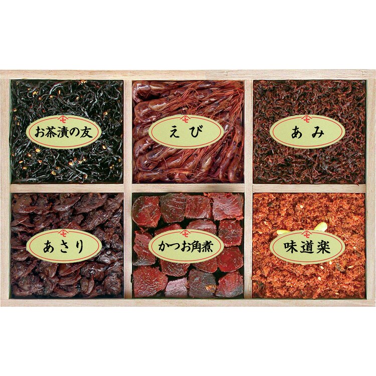 ＜新橋玉木屋＞佃煮詰合せ　６種入
