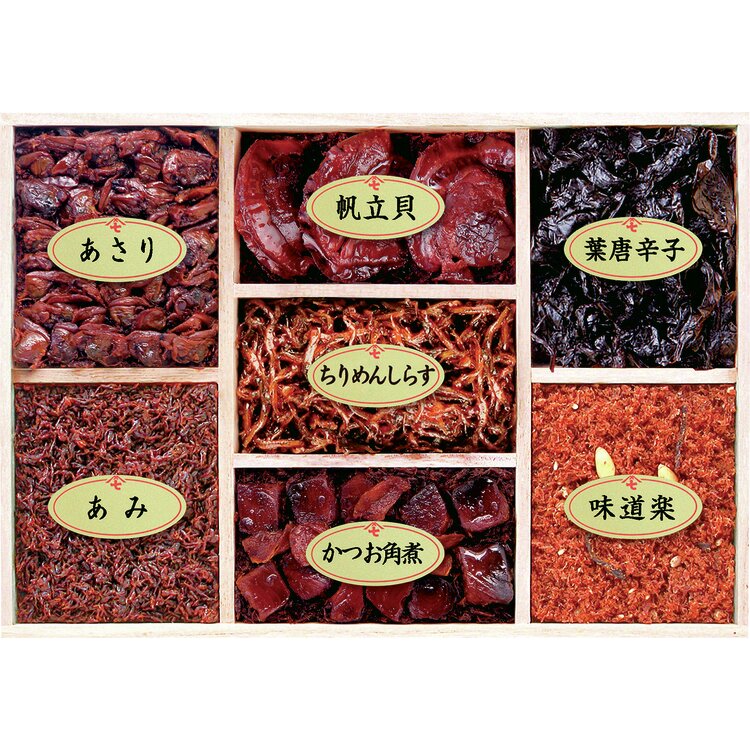 ＜新橋玉木屋＞佃煮詰合せ　７種入