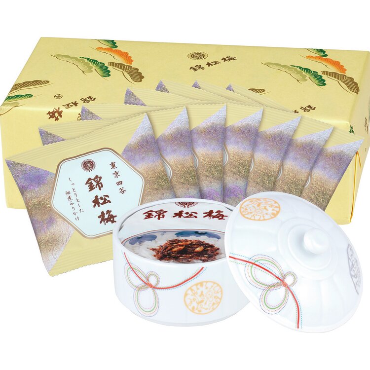 ＜錦松梅＞有田焼容器入・小袋