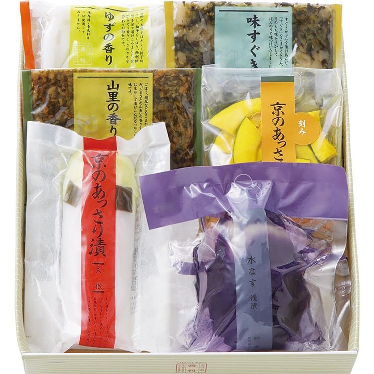 ＜西利＞水なす・京のあっさり漬詰合せ