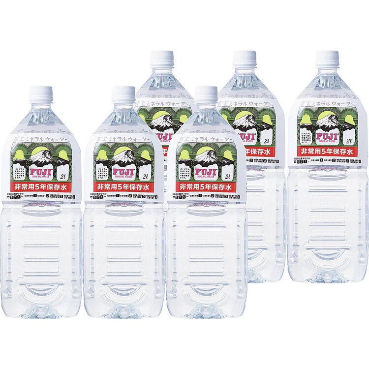 ＜富士ミネラルウォーター＞非常用５年保存水（軟水）