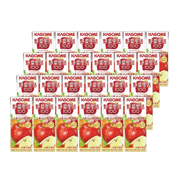 ＜カゴメ＞野菜生活１００　アップルサラダ　紙パック