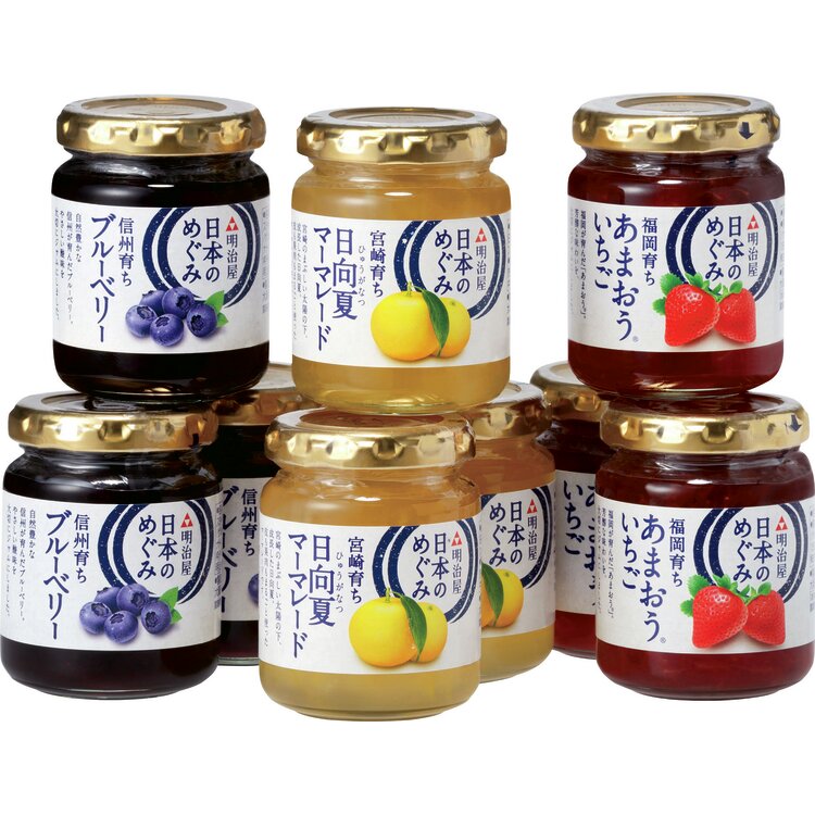 ＜明治屋＞日本のめぐみジャムセット