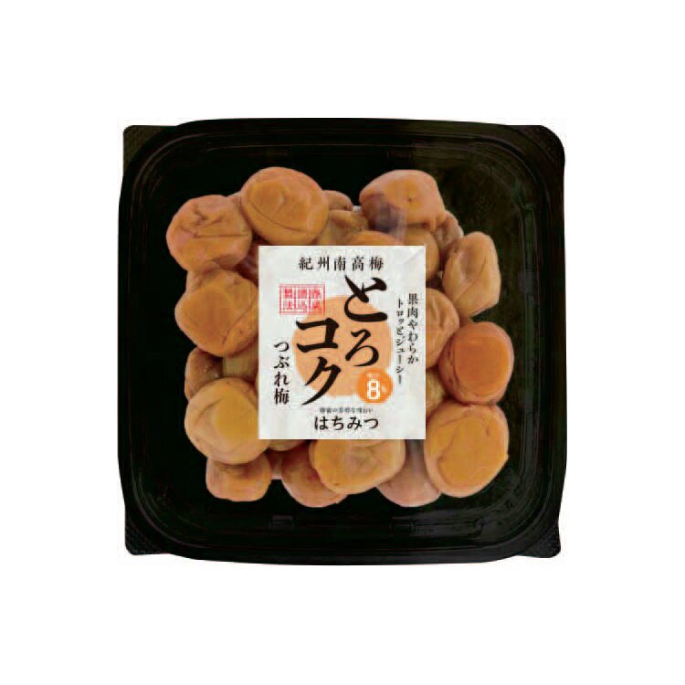 ＜マルヤマ食品＞紀州蜂蜜梅とろコクつぶれ梅