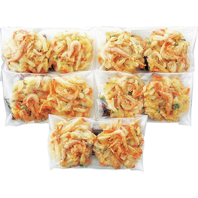 富山湾産白えびかき揚丼の具