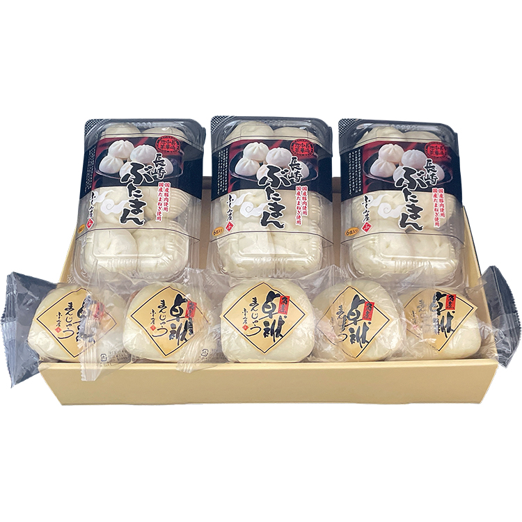 ＜ふくみ屋＞角煮まんじゅう・長崎ぶたまんセットＦＫ－３７－２