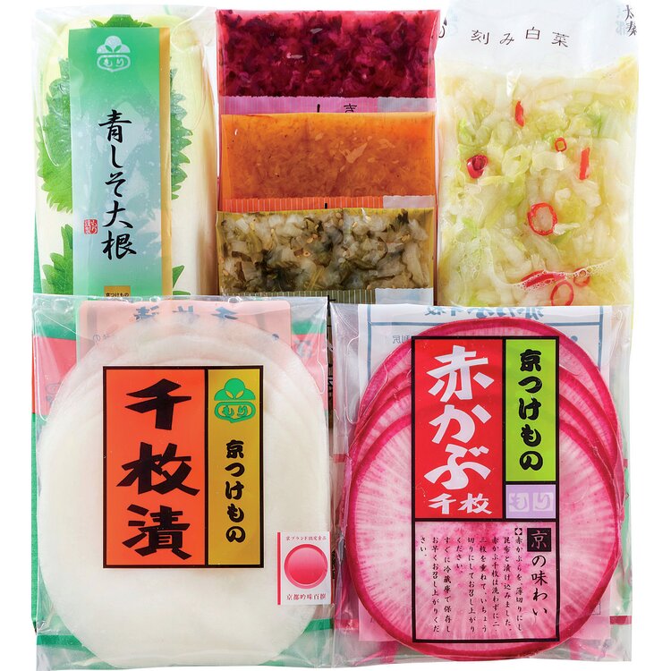 ＜京つけもの　もり＞冬の京つけもの詰合せ