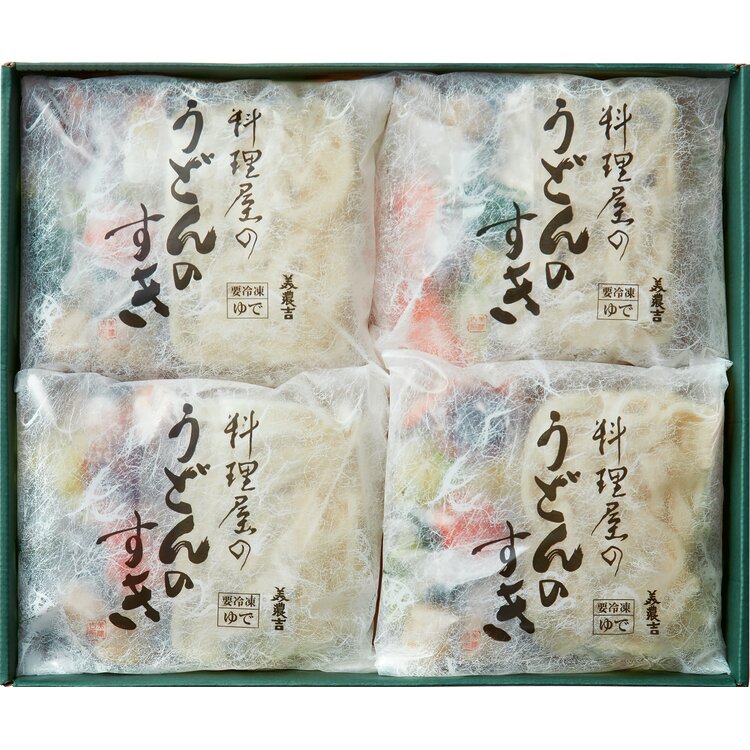 ＜京料理・美濃吉＞うどんのすき