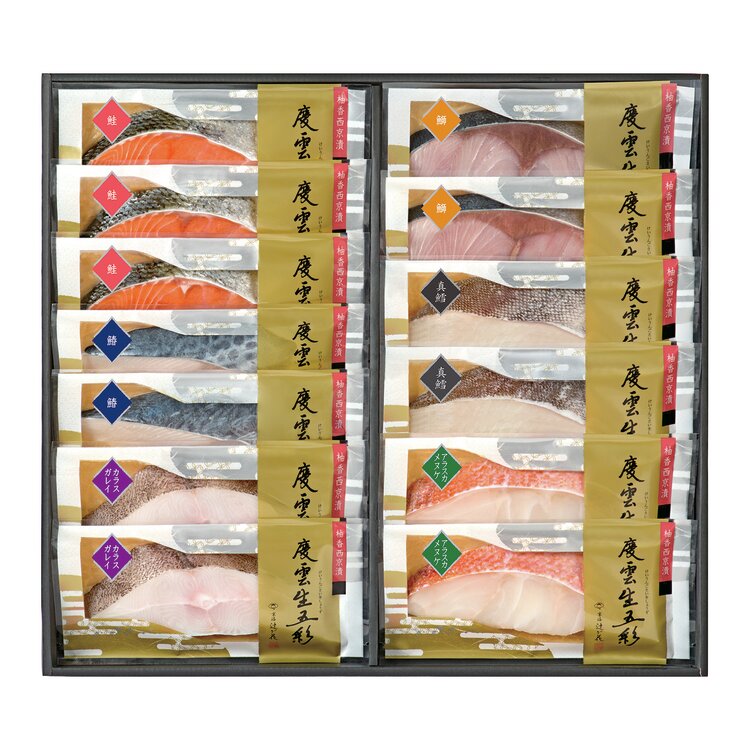 ＜京洛　辻が花＞レンジで柚香西京漬