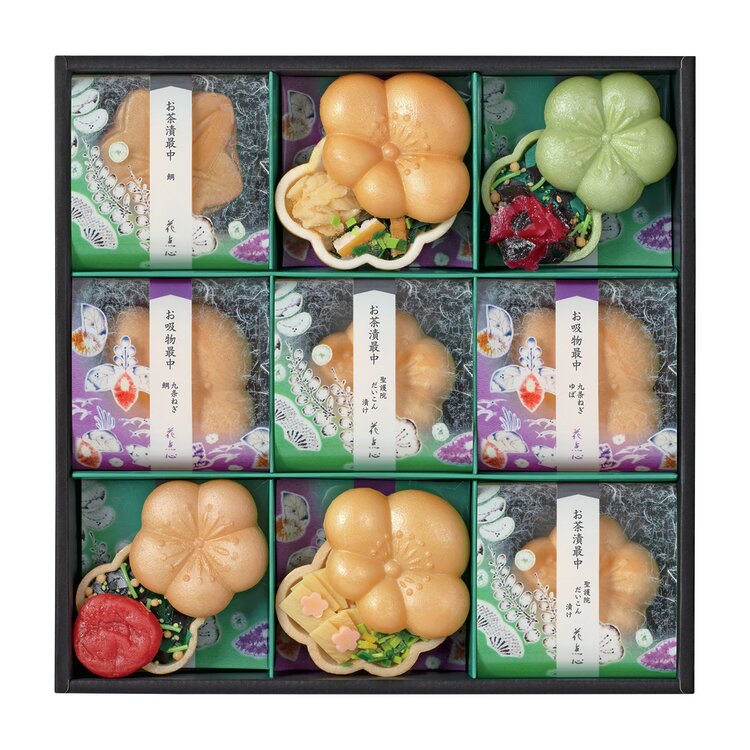 ＜京洛　辻が花＞お茶漬・お吸物最中詰合せ　ＹＴＫ－３０