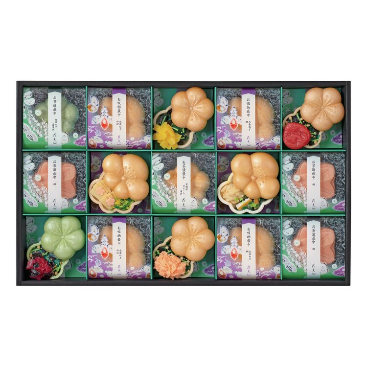 ＜京洛　辻が花＞お茶漬・お吸物最中詰合せ　ＹＴＫ－５０