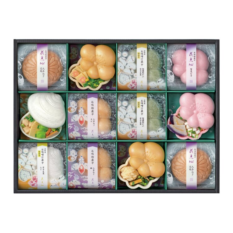 ＜京洛　辻が花＞京野菜のお吸物最中詰合せ　ＣＢ－４０