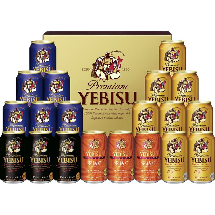 ＜サッポロ＞ヱビス４種の味わいセット　ＹＥＦ５ＤＴ
