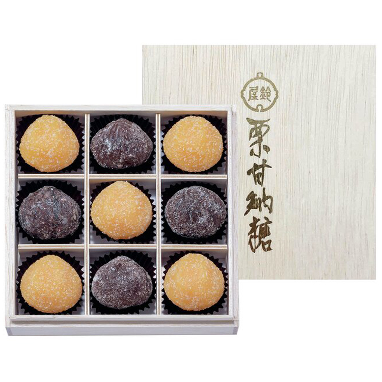 ＜銀座鈴屋＞栗甘納糖木箱入り　ＭＲ－３０