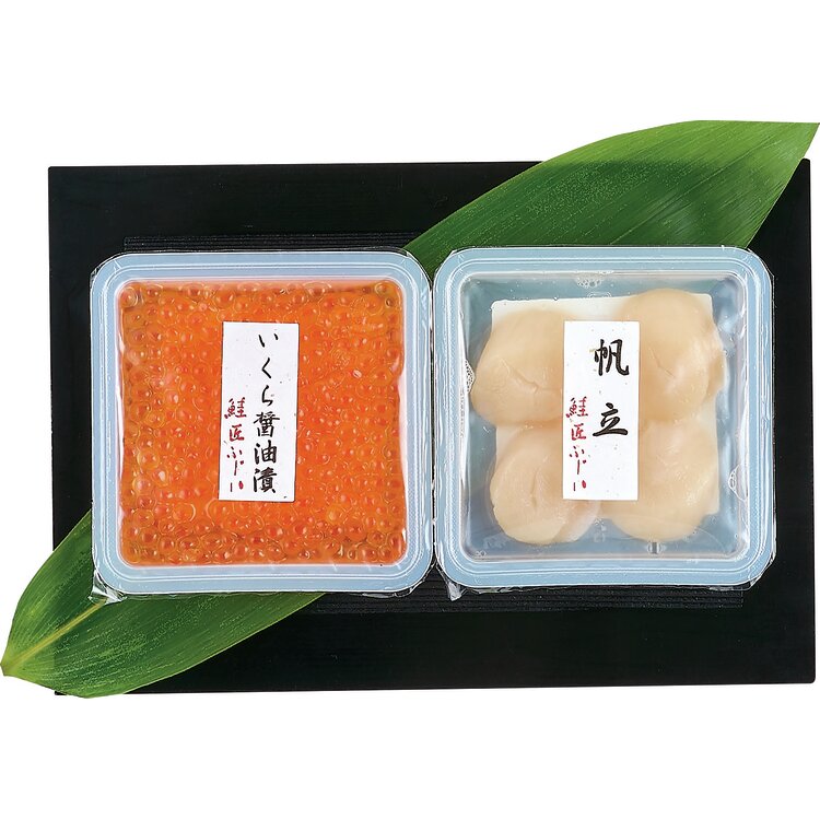 ＜藤井水産＞いくら・帆立