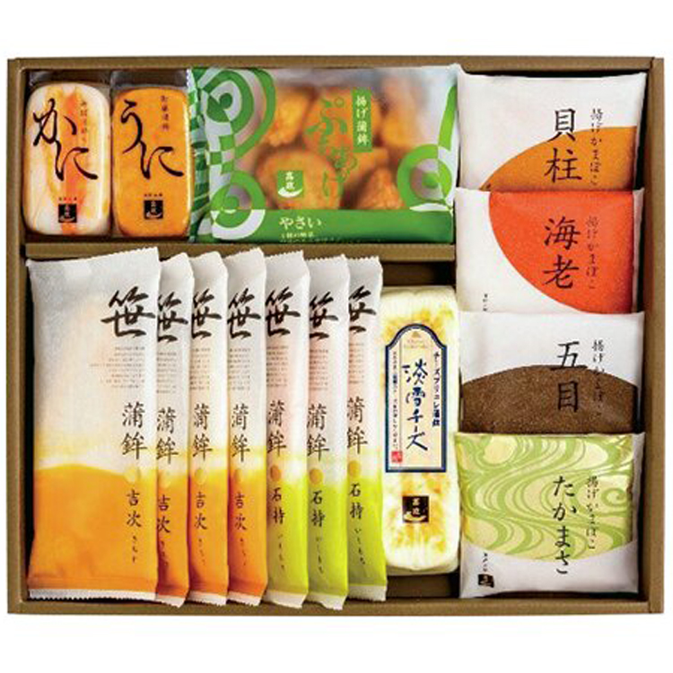 女川＜蒲鉾本舗　髙政＞笹かまぼこ詰合せ　ＡＤ２６５