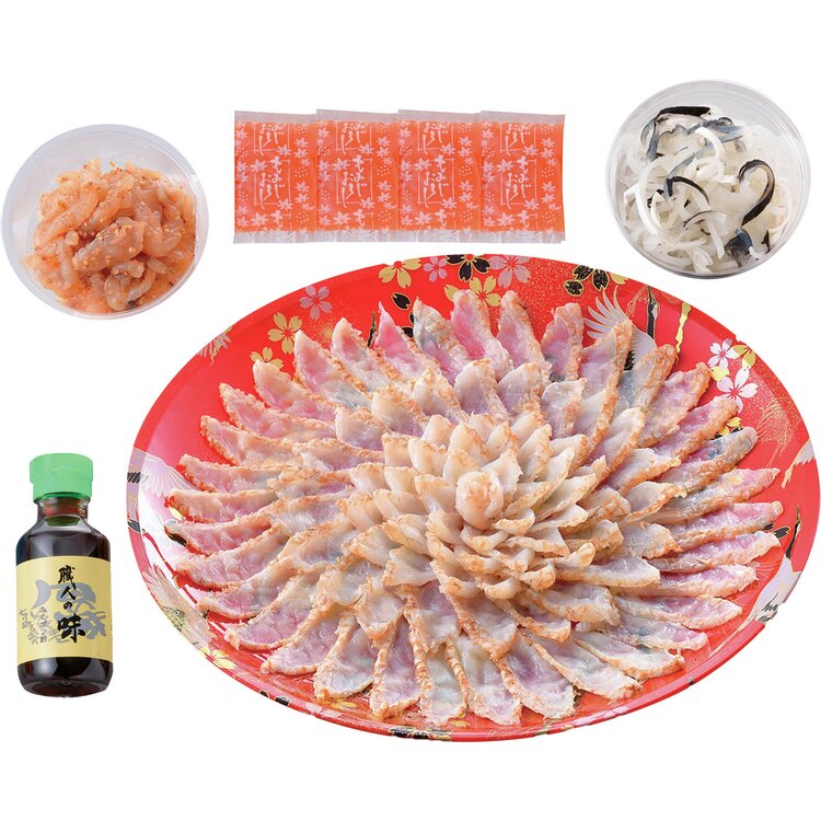 ＜関とら本店＞ふくたたき刺身セット