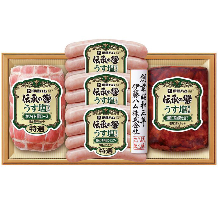 ＜伊藤ハム＞伝承の響うす塩仕上げ焼豚詰合せ　ＤＵＳ－４０２