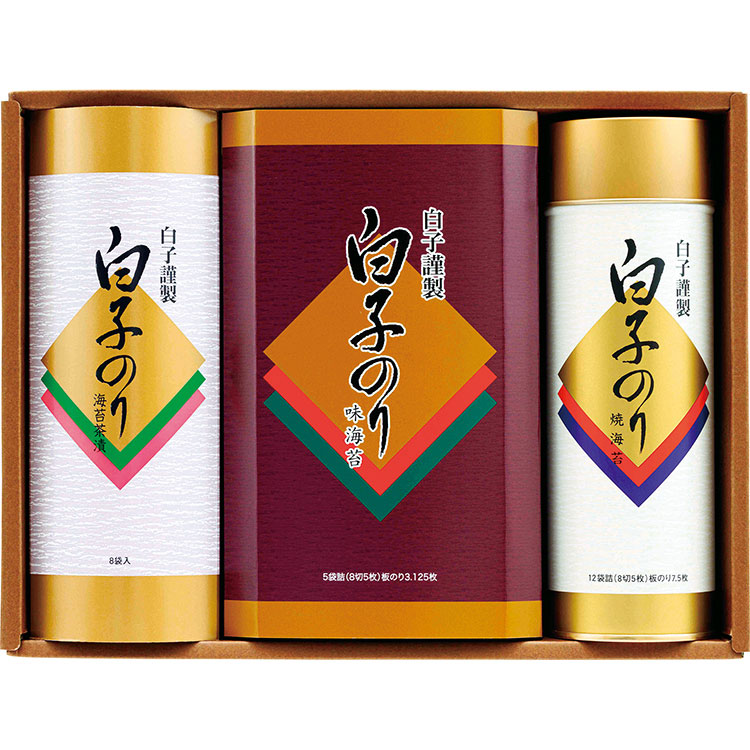 白子のり　海苔・お茶漬け詰合せ