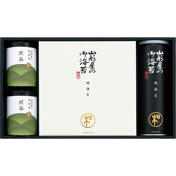 山形屋海苔・茶詰合せ