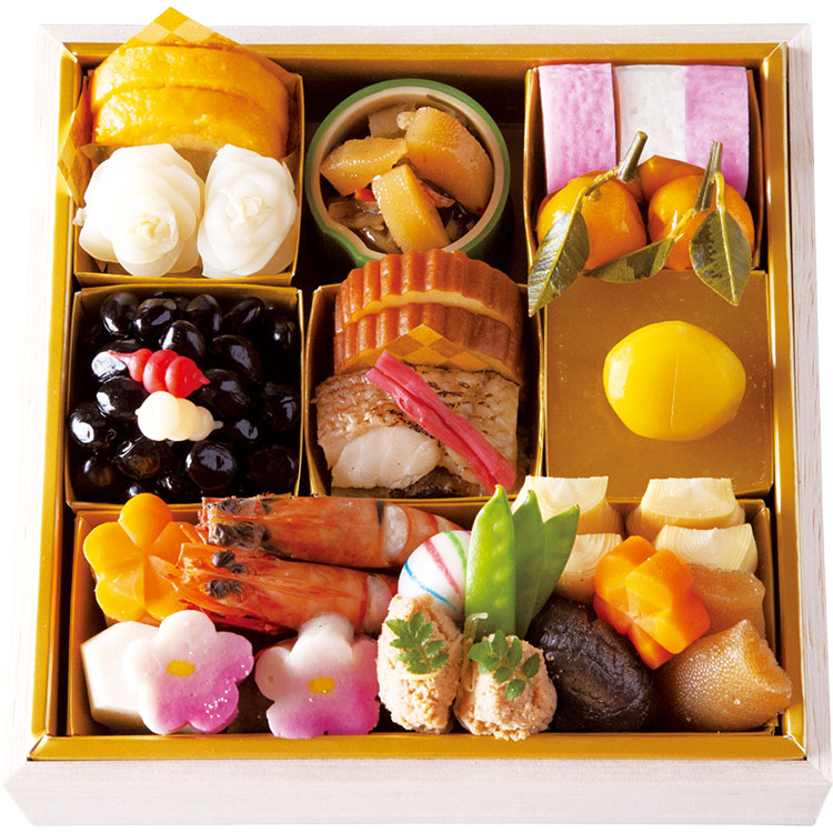 ３７鎌倉＜御代川＞鯉之助さんのおせち料理　一段