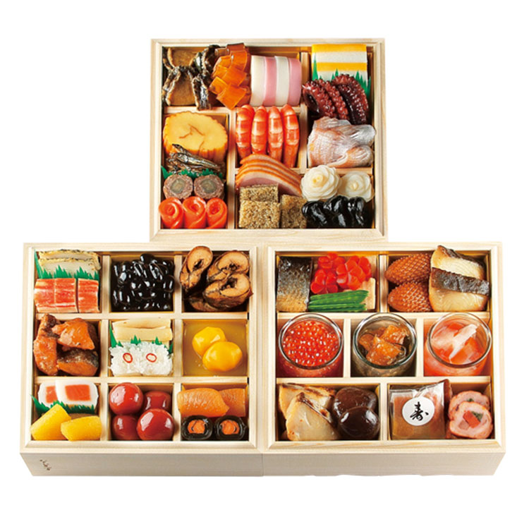 ４９＜日本料理なだ万＞おせち料理　三段重