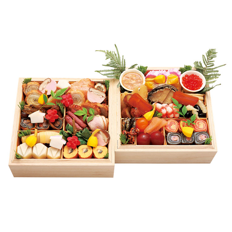８５＜嵐山熊彦＞和風おせち料理　二段重