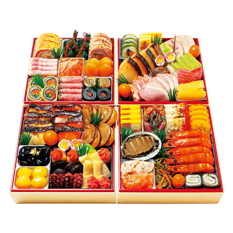 ９７＜京・料亭　わらびの里＞和洋おせち料理　四段重