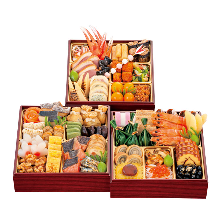 １４９＜日本料理　翠徳亭＞監修和風おせち料理　三段重