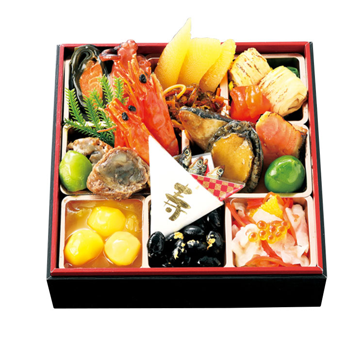 ３２０＜鮎家＞監修和風おせち料理一段重（冷凍）