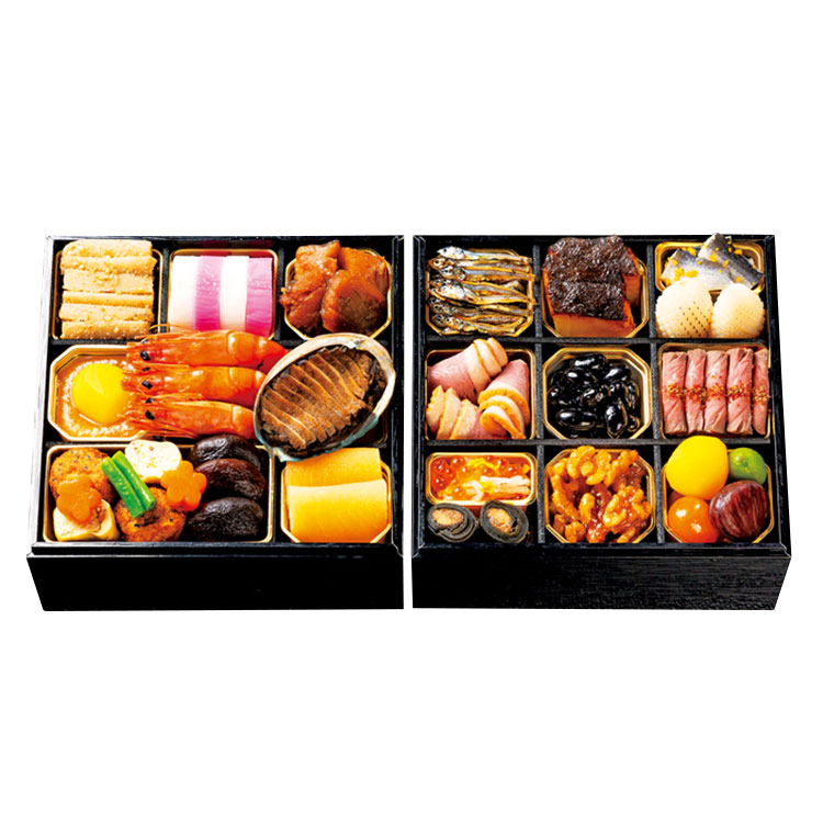 ３３３京料理＜下鴨茶寮＞監修和風おせち二段（冷凍）