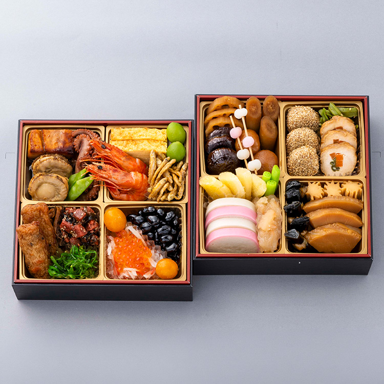 ５０３日本橋＜弁松総本店＞監修和風おせち二段（冷凍）